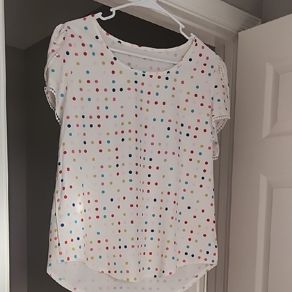 Colorful Polka Dot Kids Shirt